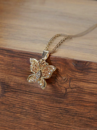 Enchanting Butterfly Necklace – A Stunning Symbol of Grace and Beauty for Women & Girls