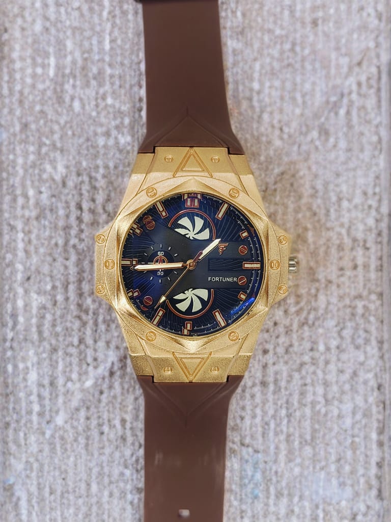 Fortuner Watch – Brown Edition | Classic & Stylish