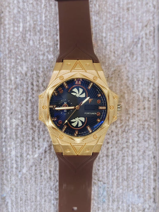 Fortuner Watch – Brown Edition | Classic & Stylish
