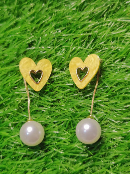 Charming Heart-Shaped Earrings for Women & Girls – Available in Multiple Stunning Colors!